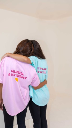 blessed t shirt in green