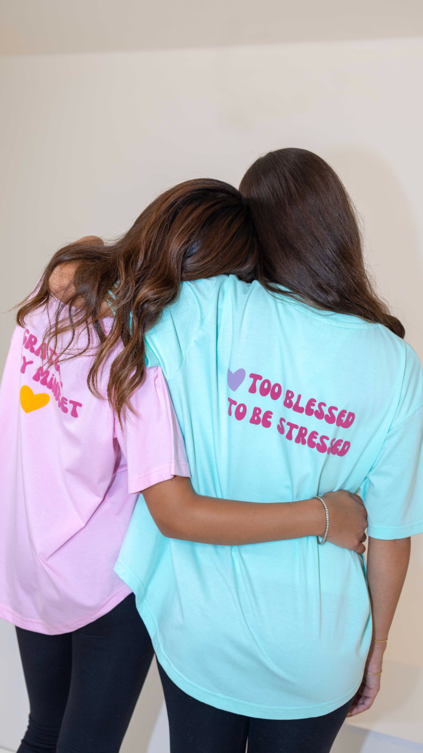 blessed t shirt in green