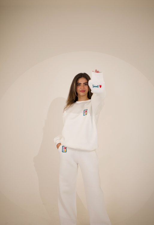 love yourself set for adults ( sweater and sweat pants) 1